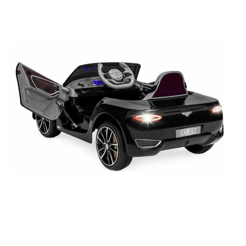Load image into Gallery viewer, 12V Battery Powered Ride-On Car for Kids Ages 2-8 with Parental Remote Control - Black
