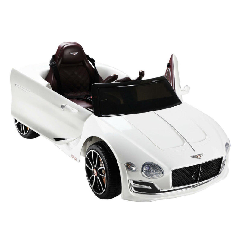 Load image into Gallery viewer, 12V Battery Powered Ride-On Car for Kids Ages 2-8 with Parental Remote Control - White
