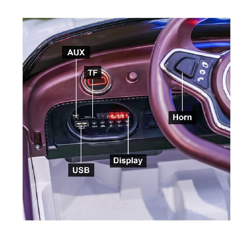 Load image into Gallery viewer, 12V Battery Powered Ride-On Car for Kids Ages 2-8 with Parental Remote Control - White
