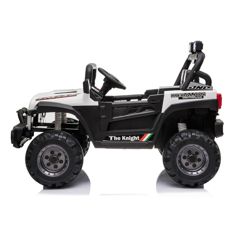 Load image into Gallery viewer, 12V Battery Powered Ride On Truck with 2 Front LED Lights - Perfect Gift for Kids

