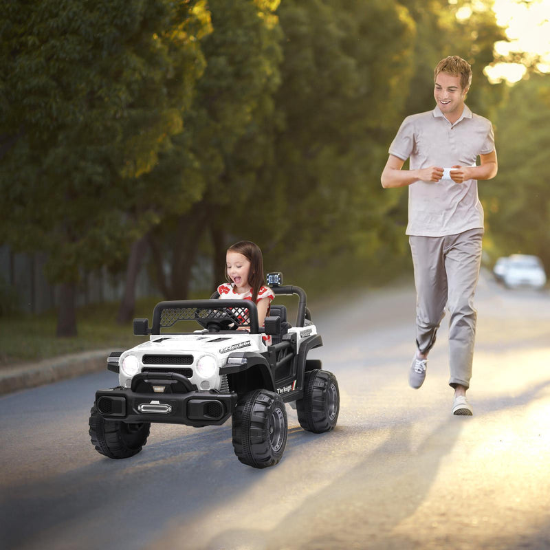 Load image into Gallery viewer, 12V Battery Powered Ride On Truck with 2 Front LED Lights - Perfect Gift for Kids
