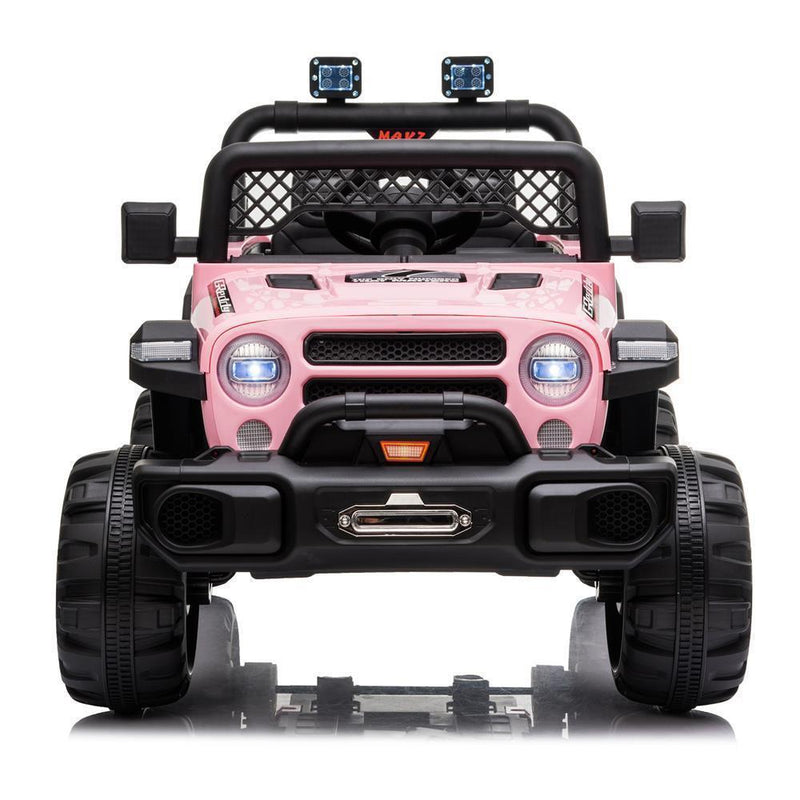 Load image into Gallery viewer, 12V Battery Powered Ride On Truck with 2 Front LED Lights - Perfect Gift for Kids
