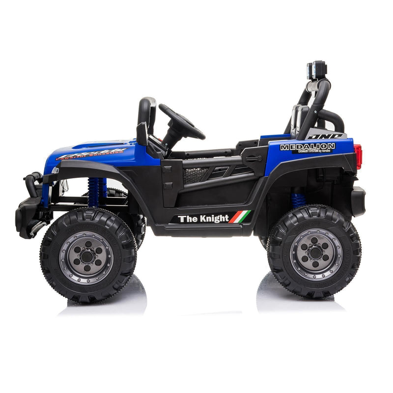 Load image into Gallery viewer, 12V Battery Powered Ride On Truck with 2 Front LED Lights - Perfect Gift for Kids
