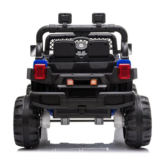 12V Battery Powered Ride On Truck with 2 Front LED Lights - Perfect Gift for Kids