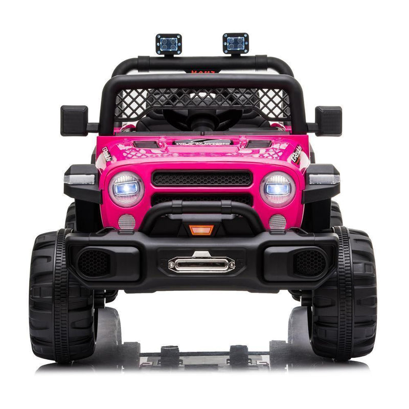 Load image into Gallery viewer, 12V Battery Powered Ride On Truck with 2 Front LED Lights - Perfect Gift for Kids
