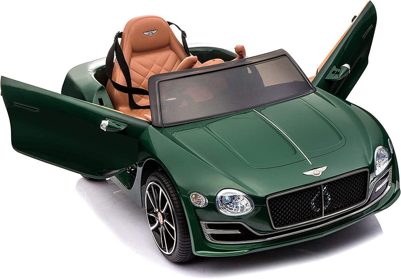 Load image into Gallery viewer, Licensed Bentley Style 12V Electric Ride-On Car with Remote Control and LED Lights - Green
