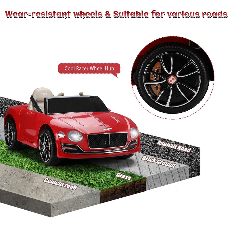 Load image into Gallery viewer, 12V Electric Bentley Style Ride On Car for Kids with Remote Control and AUX
