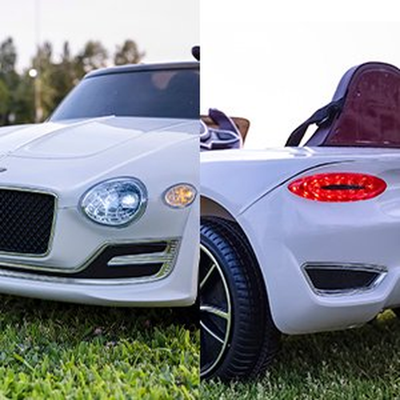 Load image into Gallery viewer, 12V BENTLEY Style Electric Off-Road Ride on Car for Kids - White
