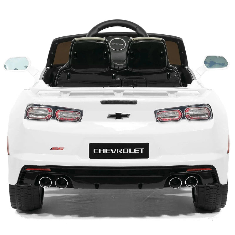 Load image into Gallery viewer, 12V Chevrolet Camaro SS Ride-On Car with EVA Rubber Tires, Open Doors, 3 Speeds, and Remote Control
