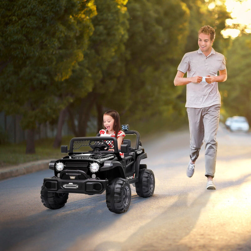Load image into Gallery viewer, 12V Dual Drive Electric Ride-On Truck with Remote Control
