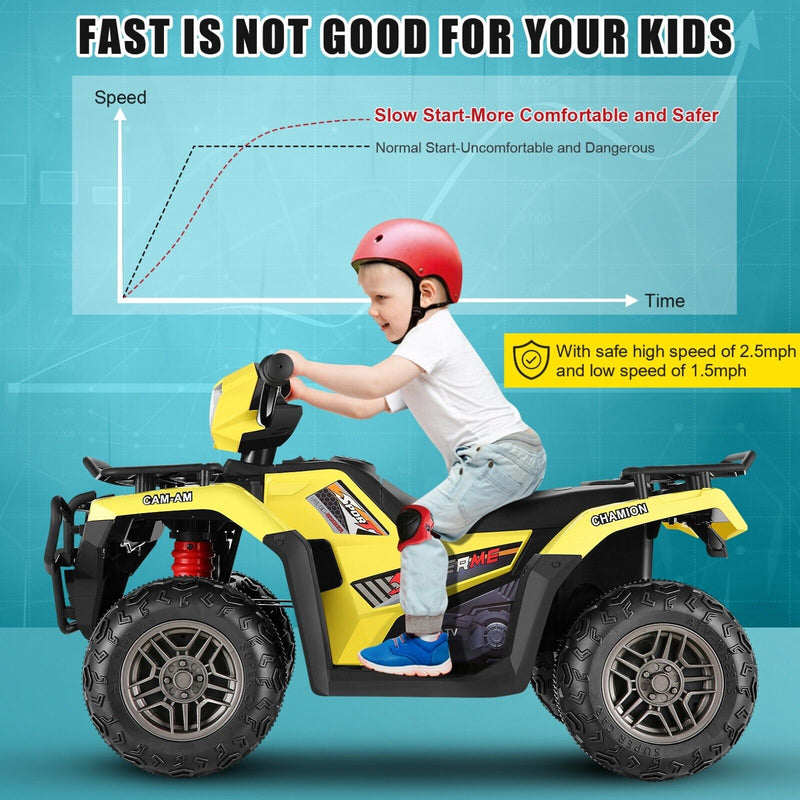 Load image into Gallery viewer, 12V Electric ATV Car for Kids with Music, Headlights, and MP3 Player
