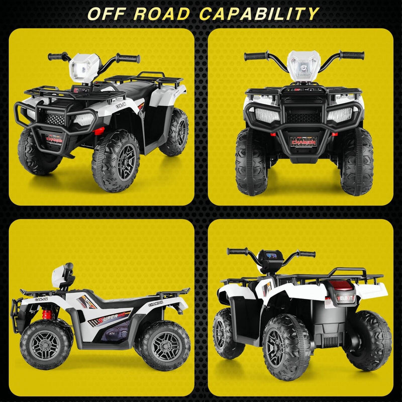 Load image into Gallery viewer, Electric 4-Wheeler Quad for Kids with 12V Battery and Dual 30W Motors
