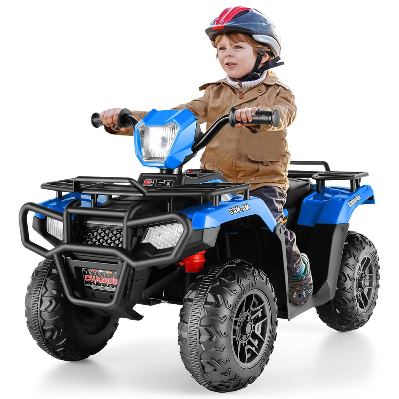 Load image into Gallery viewer, 12V Battery Powered Electric ATV Quad Ride-On Car for Kids - Fun and Adventure on Wheels!
