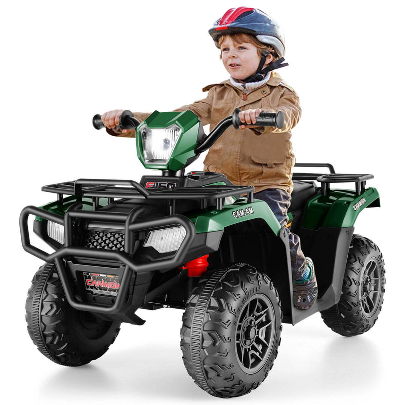 Load image into Gallery viewer, 12V Battery Powered Electric ATV Quad Ride-On Car for Kids - Fun and Adventure on Wheels!
