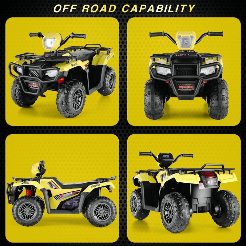 Load image into Gallery viewer, 12V Battery Powered Electric ATV Quad Ride-On Car for Kids - Fun and Adventure on Wheels!
