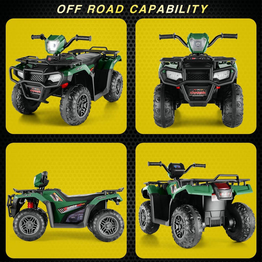 12V Battery Powered Electric ATV Quad Ride-On Car for Kids - Fun and Adventure on Wheels!