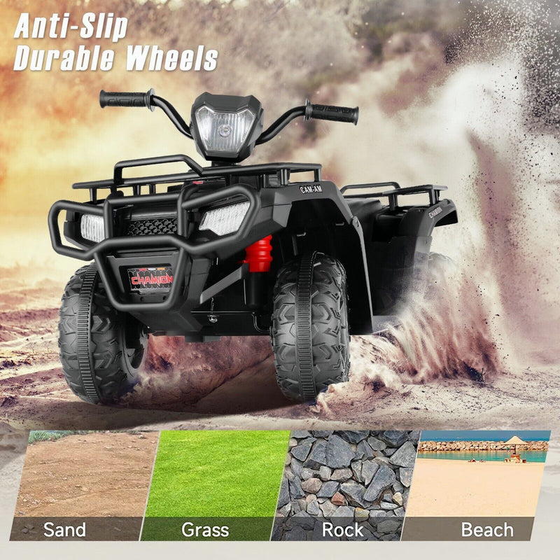 Load image into Gallery viewer, 12V Battery Powered Electric ATV Quad Ride-On Car for Kids - Fun and Adventure on Wheels!

