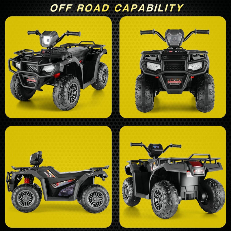 Load image into Gallery viewer, 12V Battery Powered Electric ATV Quad Ride-On Car for Kids - Fun and Adventure on Wheels!
