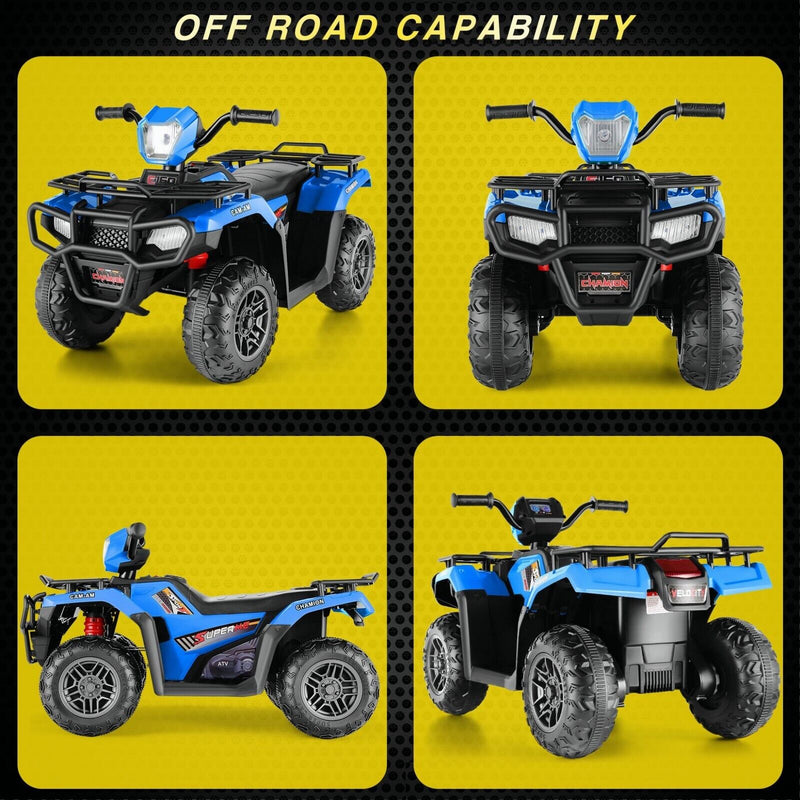 Load image into Gallery viewer, 12V Battery Powered Electric ATV Quad Ride-On Car for Kids - Fun and Adventure on Wheels!
