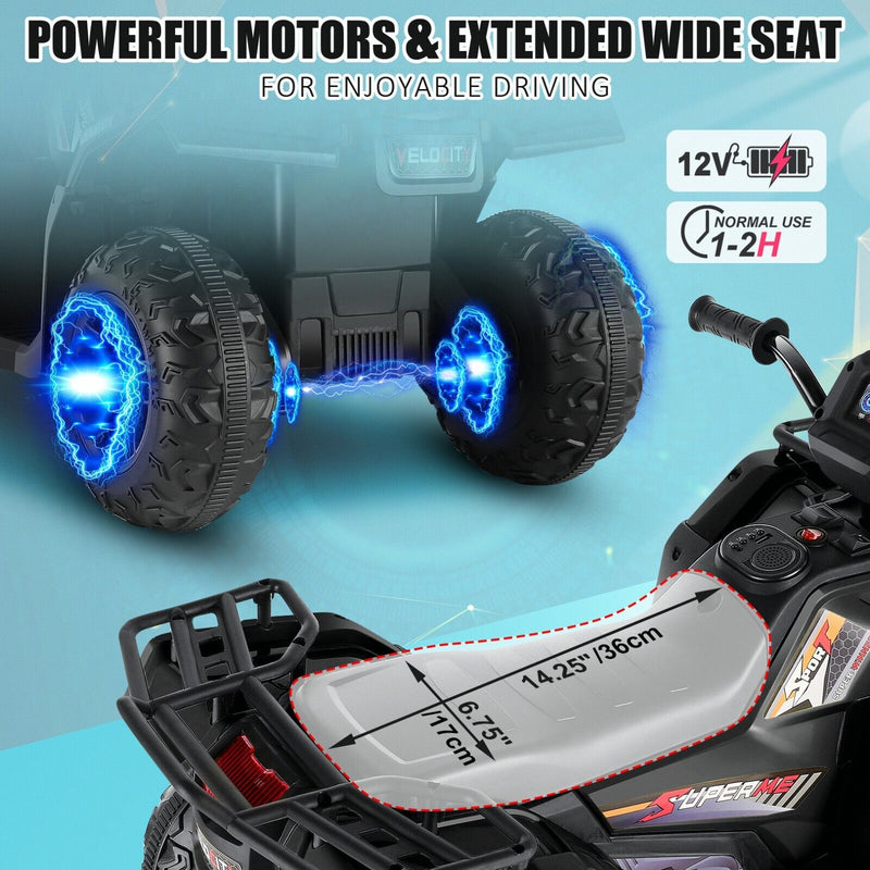 Load image into Gallery viewer, 12V Electric ATV Ride-On Toy Car with USB/MP3 for Kids Ages 3-6
