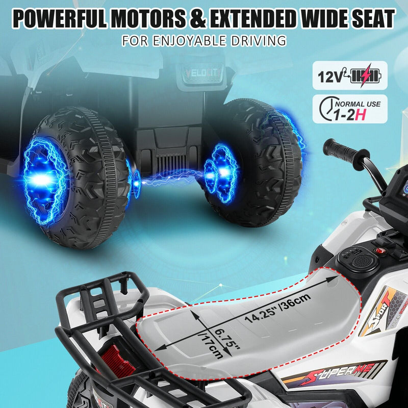 Load image into Gallery viewer, 12V Electric ATV Ride-On Toy Car with USB/MP3 for Kids Ages 3-6
