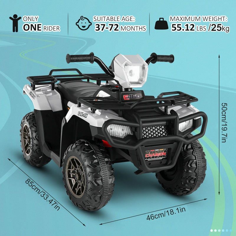 Load image into Gallery viewer, 12V Electric ATV Ride-On Toy Car with USB/MP3 for Kids Ages 3-6
