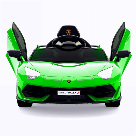 12V Electric Battery Powered Sports Car for Kids with Remote Control - Green