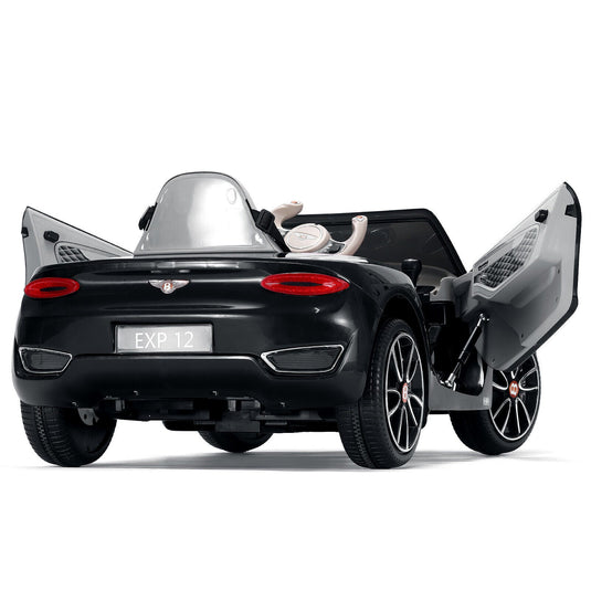 12V Electric Bentley Style Kid Ride On Car with Remote Control and LED Lights