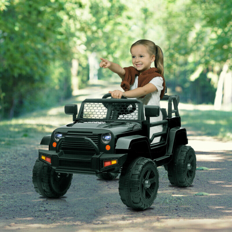 Load image into Gallery viewer, 12V Electric Dual Drive Kids Ride On Car Jeep with Remote Control - Perfect Gift for Children
