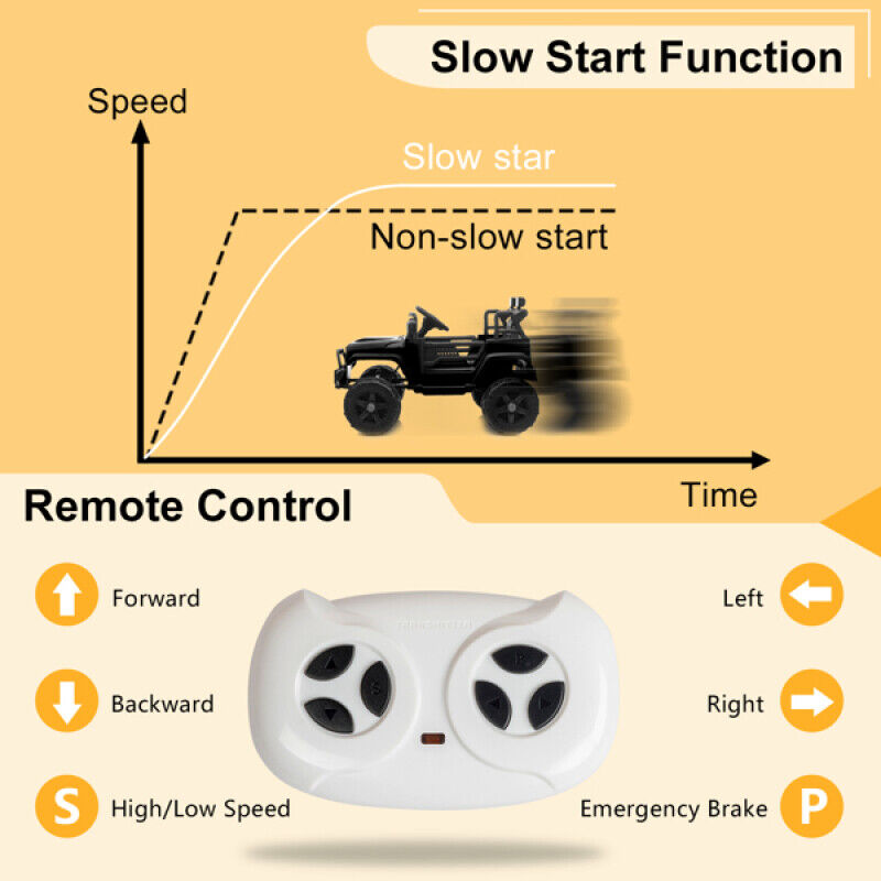 Load image into Gallery viewer, 12V Electric Dual Drive Kids Ride On Car Jeep with Remote Control - Perfect Gift for Children
