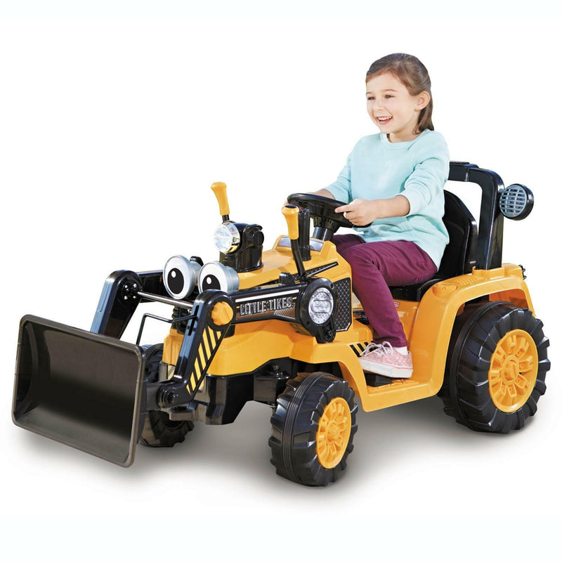 Load image into Gallery viewer, 12V Electric Excavator Digger Scooper Ride-On Toy for Kids - Gender-Neutral Design
