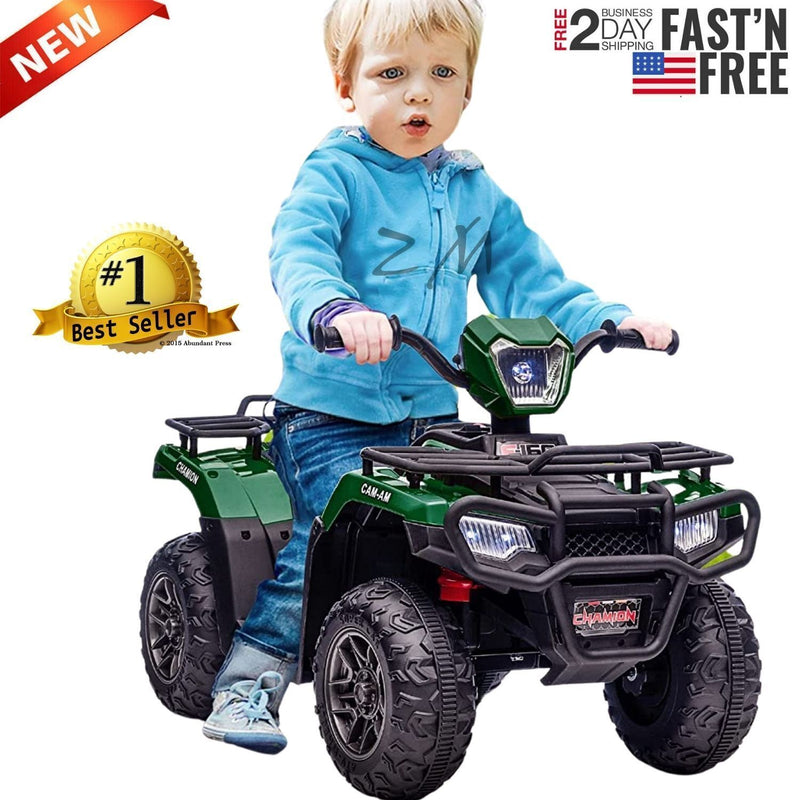 Load image into Gallery viewer, 12V Electric Kids ATV Quad Car - Black, Suitable for Ages 3-6 Years
