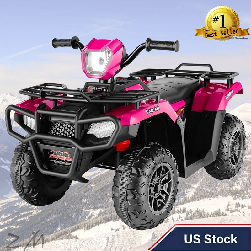 Load image into Gallery viewer, 12V Electric Kids ATV Quad Car - Black, Suitable for Ages 3-6 Years
