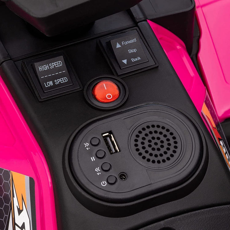 Load image into Gallery viewer, 12V Electric Kids ATV Quad Car - Black, Suitable for Ages 3-6 Years
