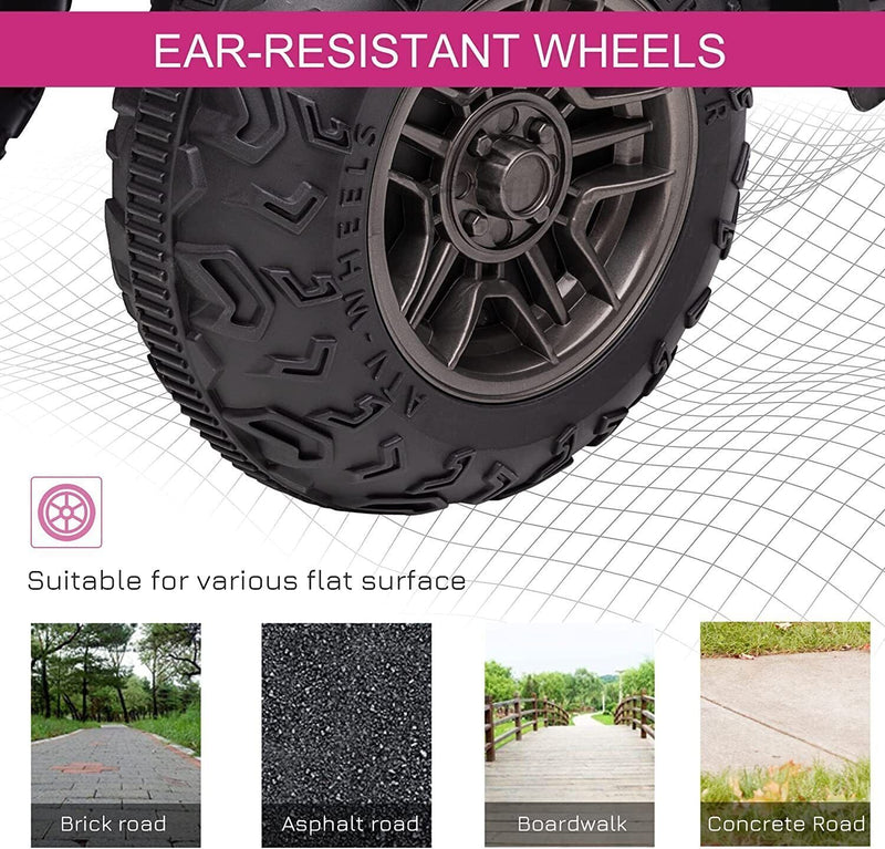 Load image into Gallery viewer, 12V Electric ATV Quad for Kids Ages 3-6 in Sleek Black Design
