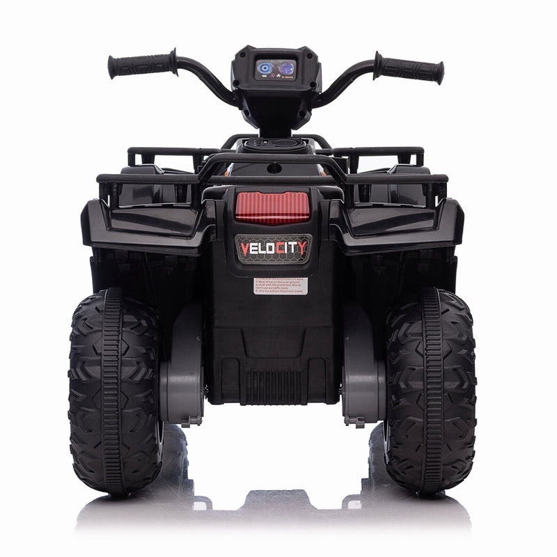 Load image into Gallery viewer, 12V Electric Kids ATV Quad Car Truck in Black - Suitable for Ages 3-6 Years
