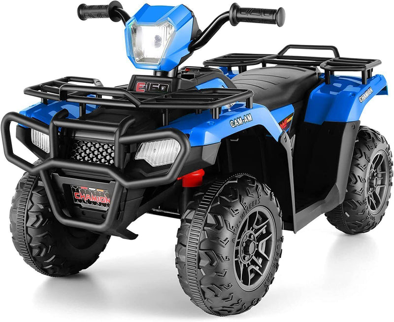 Load image into Gallery viewer, 12V Electric Kids ATV Quad Car Truck in Black - Suitable for Ages 3-6 Years
