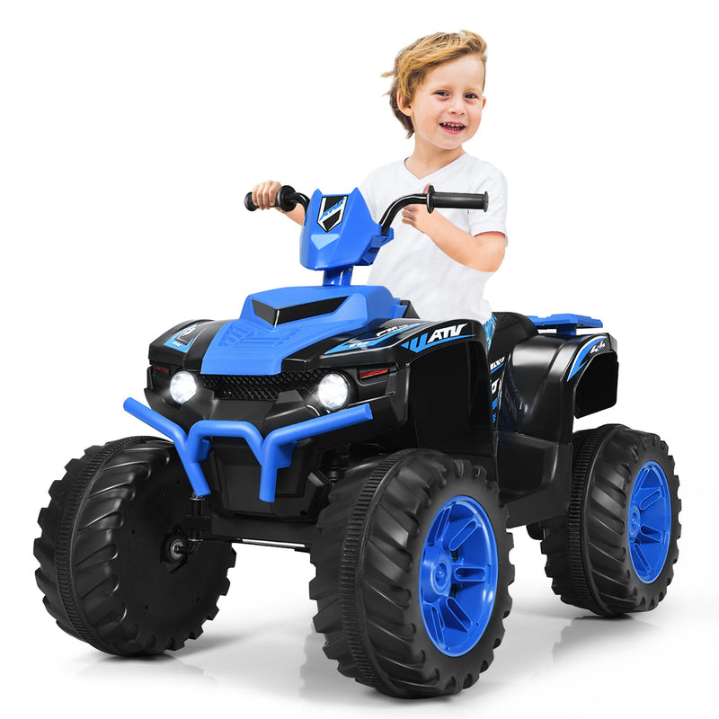 Load image into Gallery viewer, 12V Electric Kids Quad ATV Ride On Car with LED Lights - The Perfect Ride for Your Little One!
