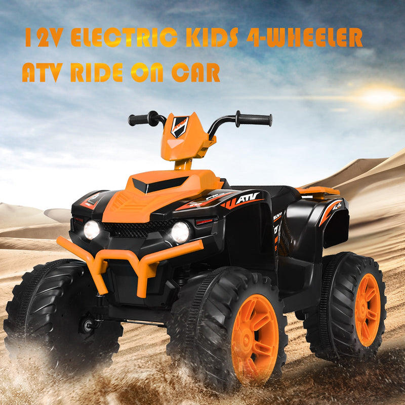 Load image into Gallery viewer, 12V Electric Kids Quad ATV Ride On Car with LED Lights - The Perfect Ride for Your Little One!
