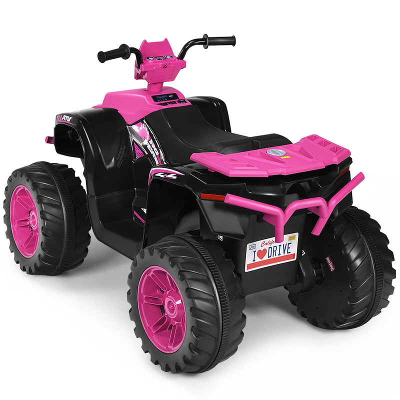 Load image into Gallery viewer, 12V Electric Kids Quad ATV Ride On Car with LED Lights - The Perfect Ride for Your Little One!
