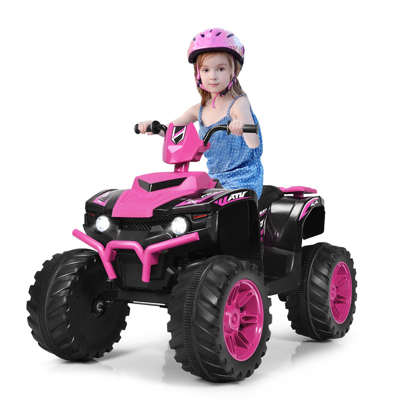 Load image into Gallery viewer, 12V Electric Kids Quad ATV Ride On Car with LED Lights - The Perfect Ride for Your Little One!
