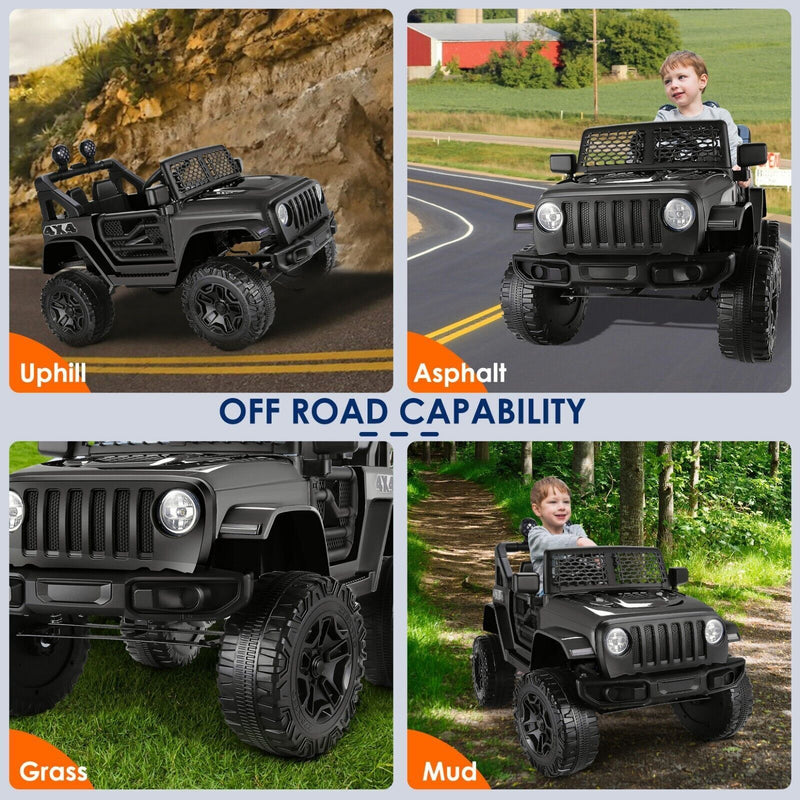 Load image into Gallery viewer, 12V Electric Kids Ride On Car with Remote Control - Toy Truck for Endless Fun!
