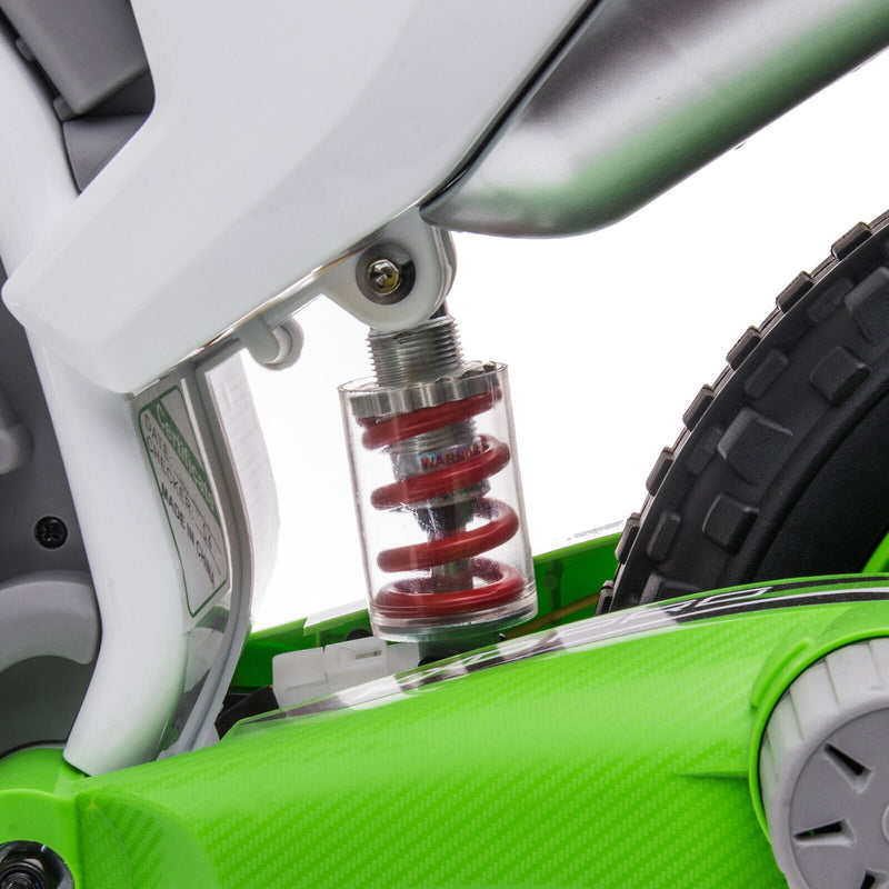 Load image into Gallery viewer, 12V Electric Kids Ride-On Dirt Bike with Training Wheels - Battery Powered Motorcycle
