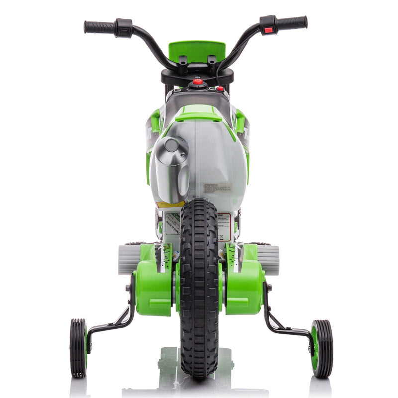 Load image into Gallery viewer, 12V Electric Kids Ride On Dirt Bike with Training Wheels - Motorbike Fun for Little Riders
