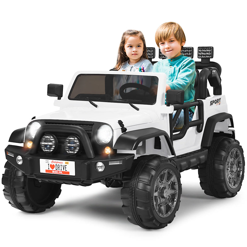 Load image into Gallery viewer, 12V Electric Kids Ride On Jeep Car with Remote Control - Perfect for Little Adventurers!
