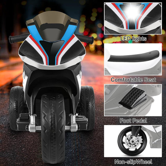 12V Electric Kids Ride On Motorcycle - Perfect Christmas Gift!
