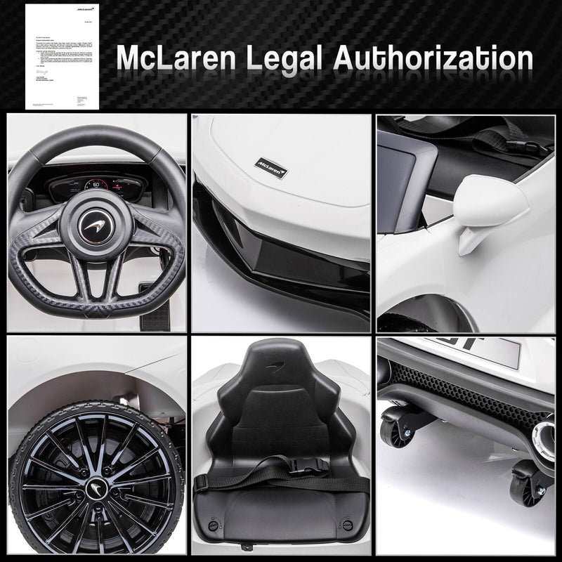 Load image into Gallery viewer, 12V Electric Kids Ride On Sports Car with Remote Control and USB LED Lights
