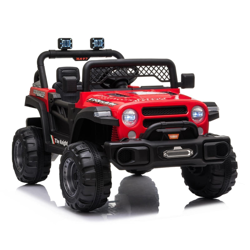 Load image into Gallery viewer, 12V Electric Kids Ride On Truck Car Toy with Remote Control and 3 Speed Options
