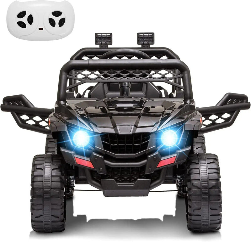 Load image into Gallery viewer, 12V Electric Kids Truck Car with Remote Control, FM/LED Lights - Perfect Xmas Gift!
