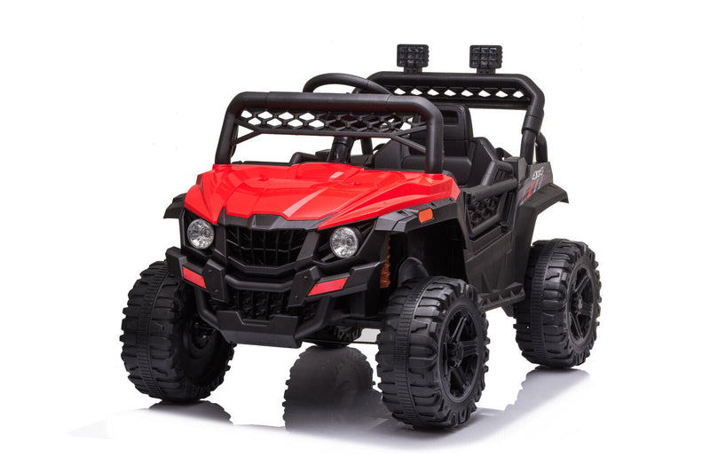 Load image into Gallery viewer, 12V Electric Kids Truck Car with Remote Control, FM/LED Lights - Perfect Xmas Gift!
